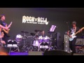 George Lynch plays Mr Scary Guitar/Drums at Rock Fantasy Camp