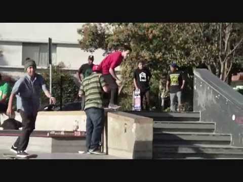 Austin, Moses and Rudy Skateboarding 2012