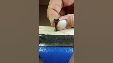 Fix loose Wood Screws With Fischer #shorts #viral