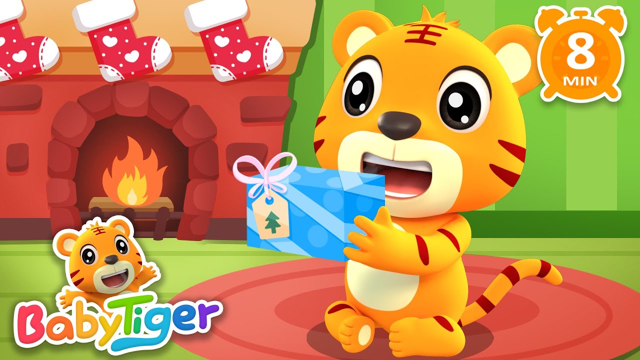 Christmas Songs + More Nursery Rhymes & Kids Songs - Baby Tiger - YouTube
