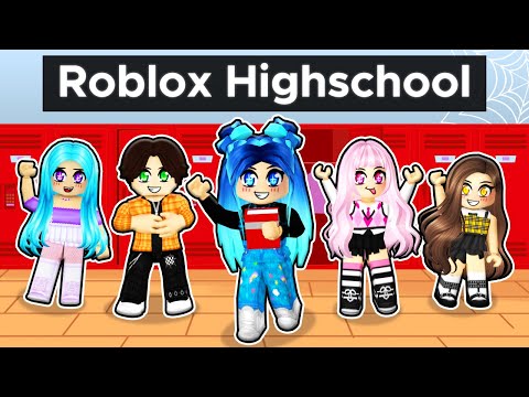 LOCKED in a Roblox Highschool!