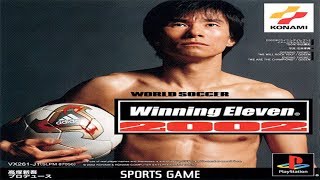 Winning Eleven 2002 - Master League - PS1 no PS3