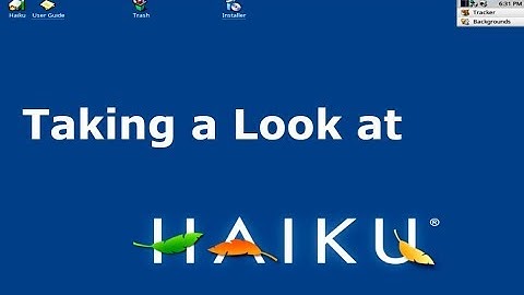 Haiku R1 Beta 1 Overview