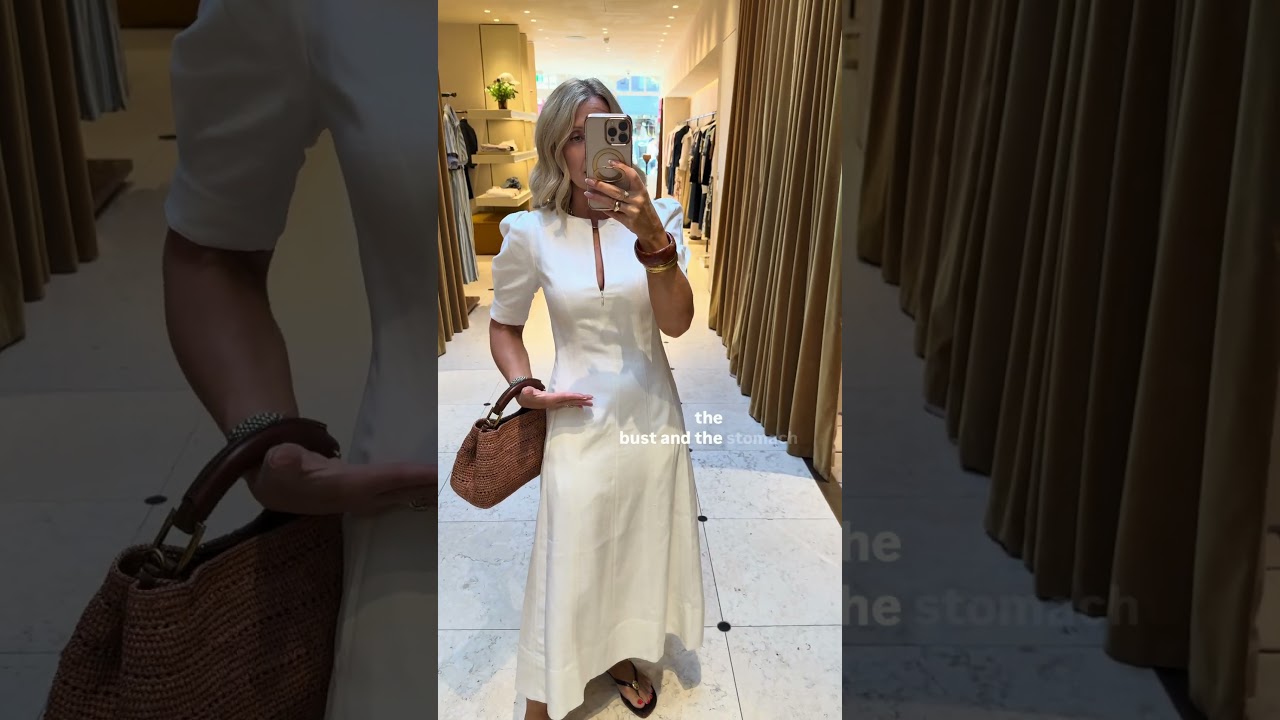 The most perfect summer white dress