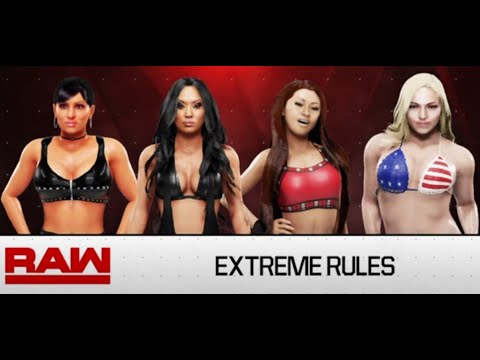 WWE 2K19 Lisa Ann Vs Asa Akira Vs Phoenix Marie Vs Christine Nguyen