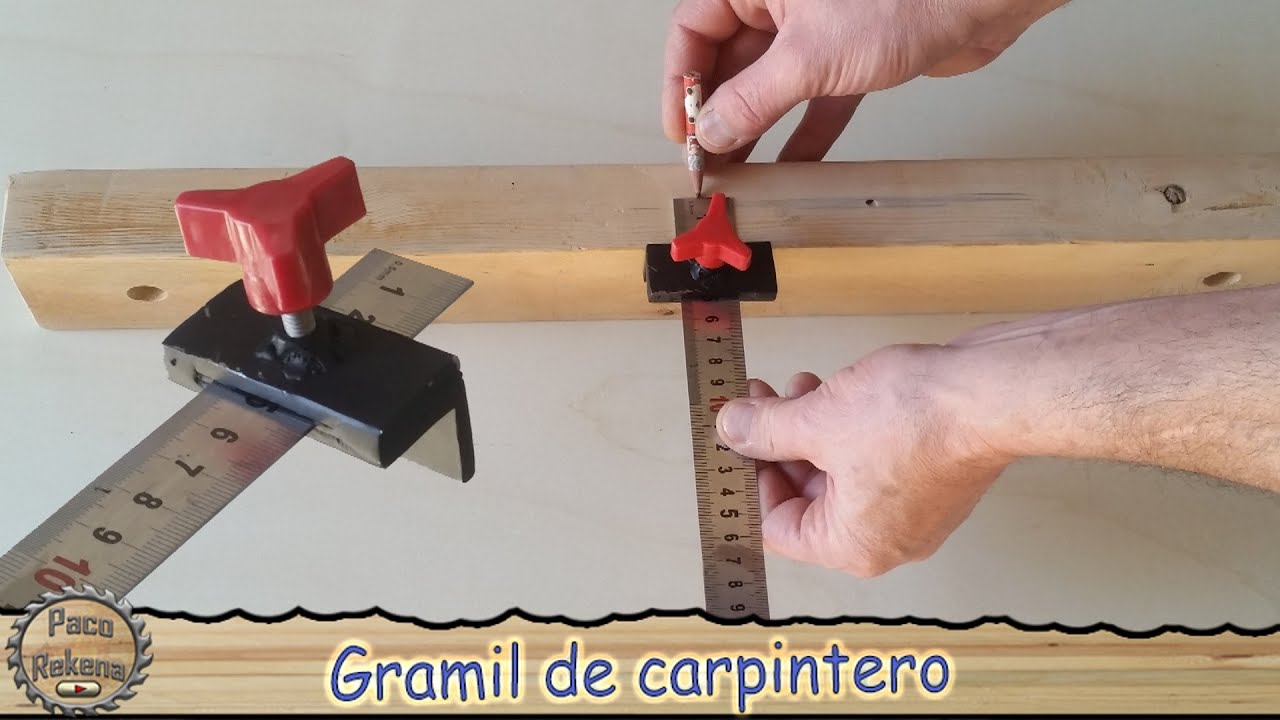 Gramil para la carpintería 