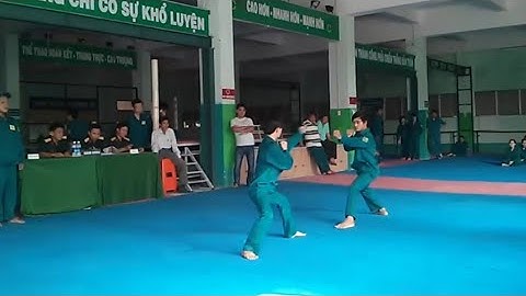 Đã Mắt Với Phần Thi 8 Thế Võ Đối Kháng Dân Quân | Hội Thao Võ Dân Quân Tự Vệ