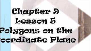 Chapter 9 Lesson 5 White Math