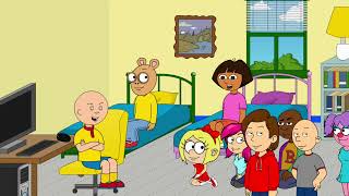 Caillou And The Gang Rob A Casino And Get Busted