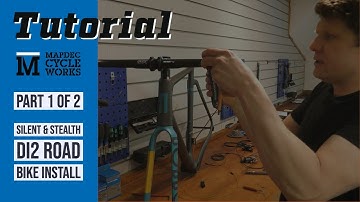 How to install Shimano Di2 for a perfect stealth look and no cable vibration