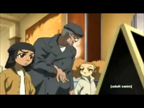 The Boondocks Granddad Sneaks Into The Movies Youtube