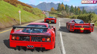 Forza Horizon 4  Ferrari F40 Competizione | Goliath Race Gameplay