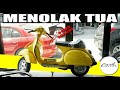 10 MINUTES BUILD OF PROJECT MODIFIKASI VESPA PX CAFE RACER #MOTOVLOG