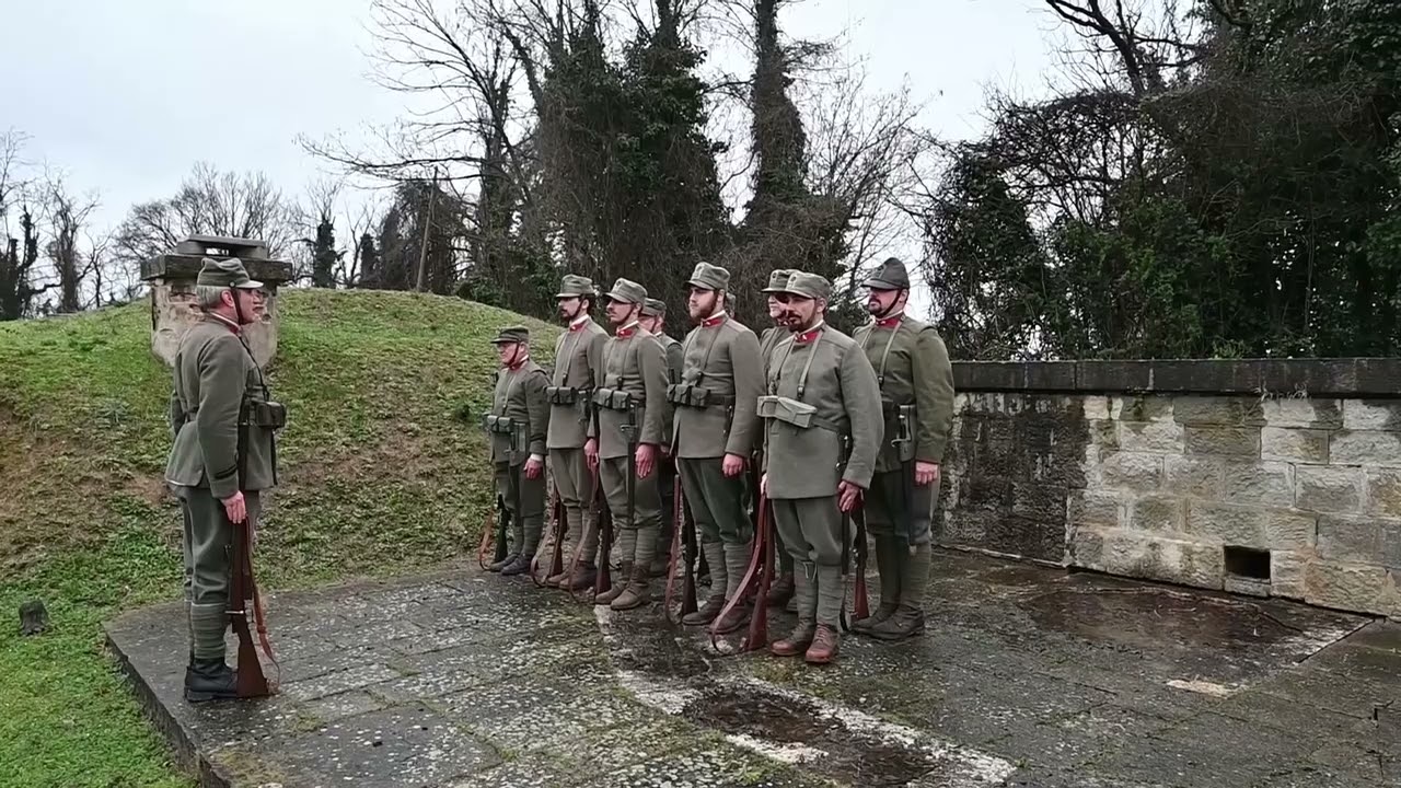 Rievocazione Storica della Grande Guerra,  Istruzione del soldato "I movimenti della Squadra"