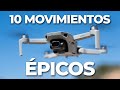 DJI Mini 2 | 10 Movimientos de Dron ÉPICOS para grabarte a ti mismo