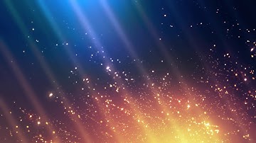 Abstract Golden Bokeh Metallic Particles Loopable Background Free HD Video Footage VJ Motion Graphic