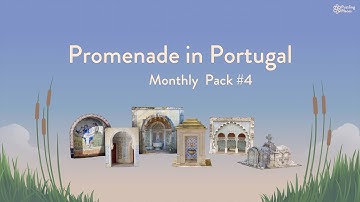 Puzzling Places - Monthly Pack #4: Promenade in Portugal