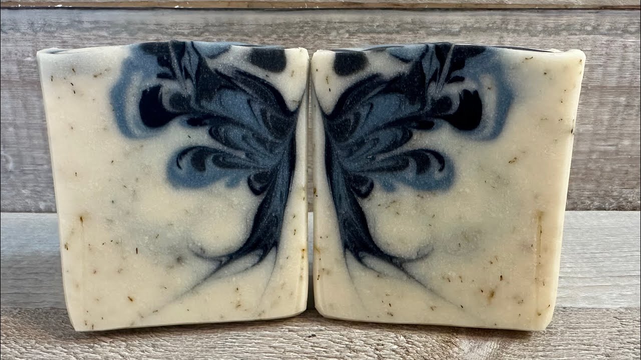 Floating Soap with a Butterfly Swirl @MerulaSoaps - YouTube