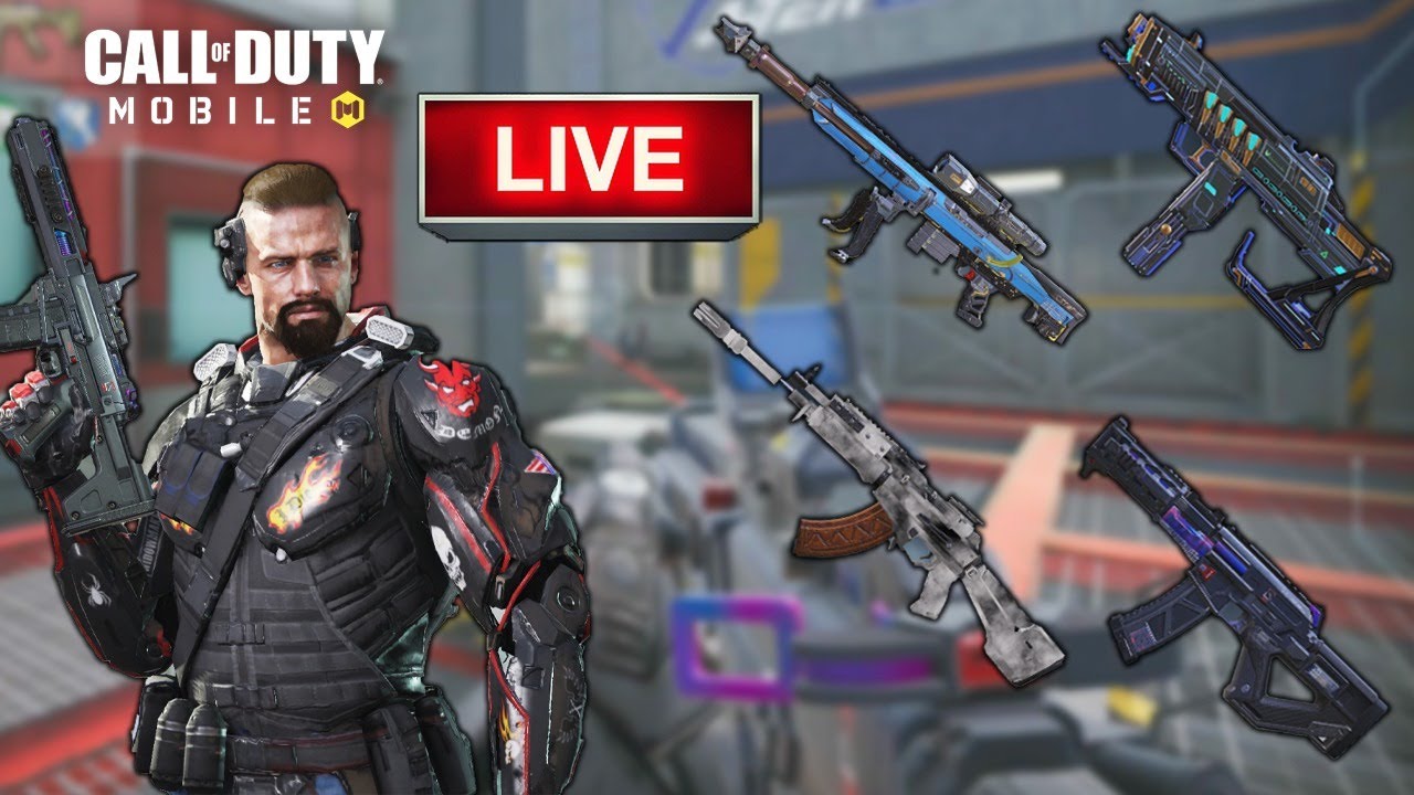 LEGENDARY RANKED WITH MY NEW FAVORITE GUN! COD Mobile Live Stream