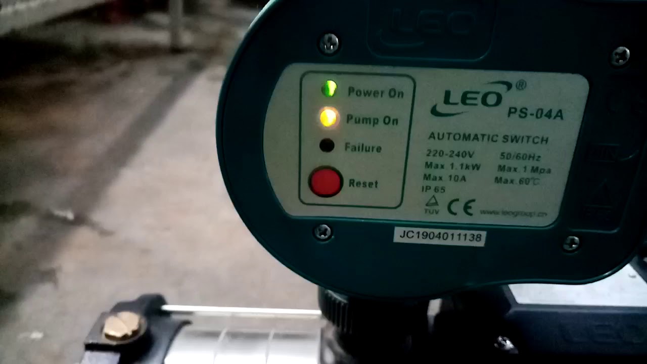 Pressure switch LEO YouTube
