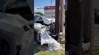 Found a Total Car - Let's Check It Out  #969towing #towing #shorts #shortvideo  #accident #crash