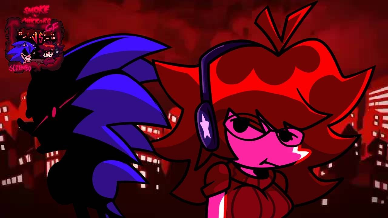 GF против Sonic.Exe (SONIC.EXE ПОВТОРЕН (ОТМЕНЕНА ДЕМО-СБОРКА))|FNF мод