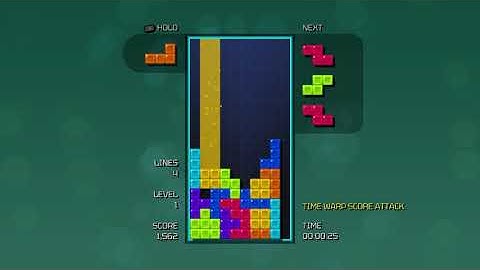 Tetris Time Warp (Time Warp Score Attack, 8,430,241 pts, level 30)