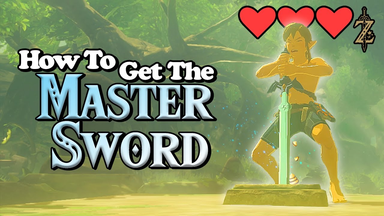 How To Get The Master Sword in Breath of the Wild