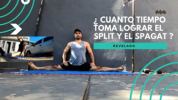 ¿Cuánto tiempo se tarda en aprender a hacer splits?