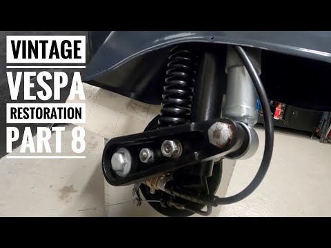 アクセサリー VESPA! RESTORE & MAINTENANCE How To Service your Vintage Vespa without a Shop Lift - YouTube
