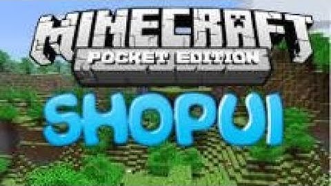 PocketMine Plugin -- ShopUI -- 1.2.10