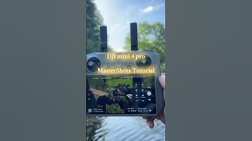 DJI Mini 4 Pro MasterShots Tutorial | Beginner to Pro in 1 Minute!pls subscribe #dji #drone #shorts