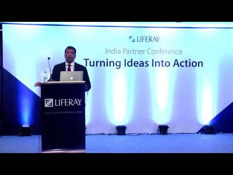 Srivaths Varadharajan, CIO, Niyogin Fintech Presentation Liferay Partner Meet - video from InfoAxon