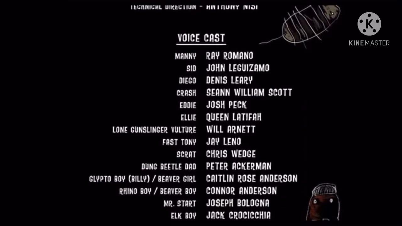 ice age the meltdown (2006) credits miki movie channel YouTube