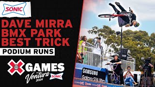 Download Lagu SONIC Dave Mirra BMX Park Best Trick: Top 3 Runs | X Games Ventura 2024 MP3