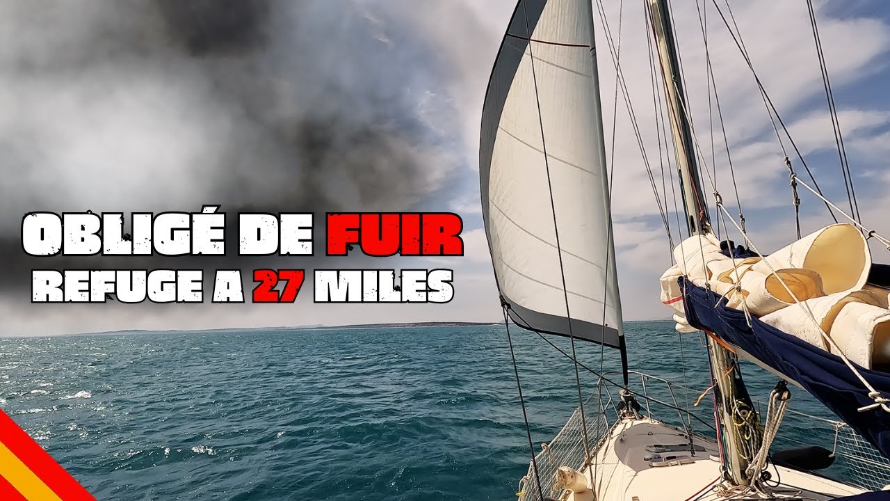 ON EST RALENTI PAR LA MÉTÉO, LE VOYAGE SE COMPLIQUE ⛵ (VLOG 