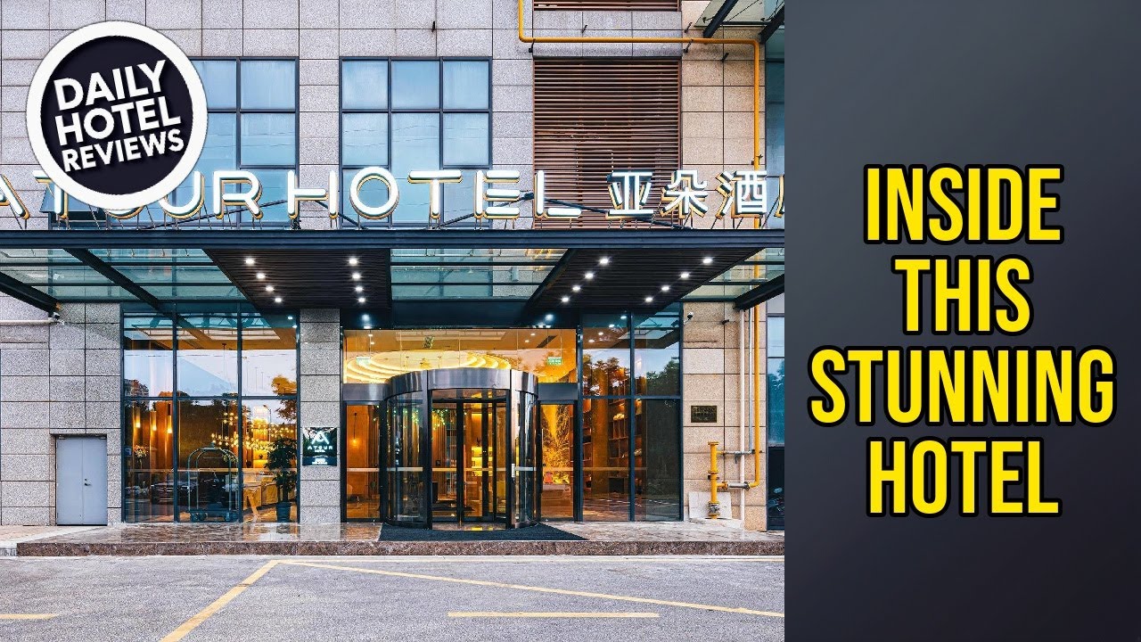 Atour Hotel (Jiangyin Binjiang Middle Road Sports Center) - Inside This Stunning Hotel | Wuxi⭐