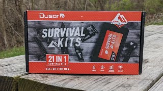 Unboxing The Dusor Survival Kit. Complete Walkthrough
