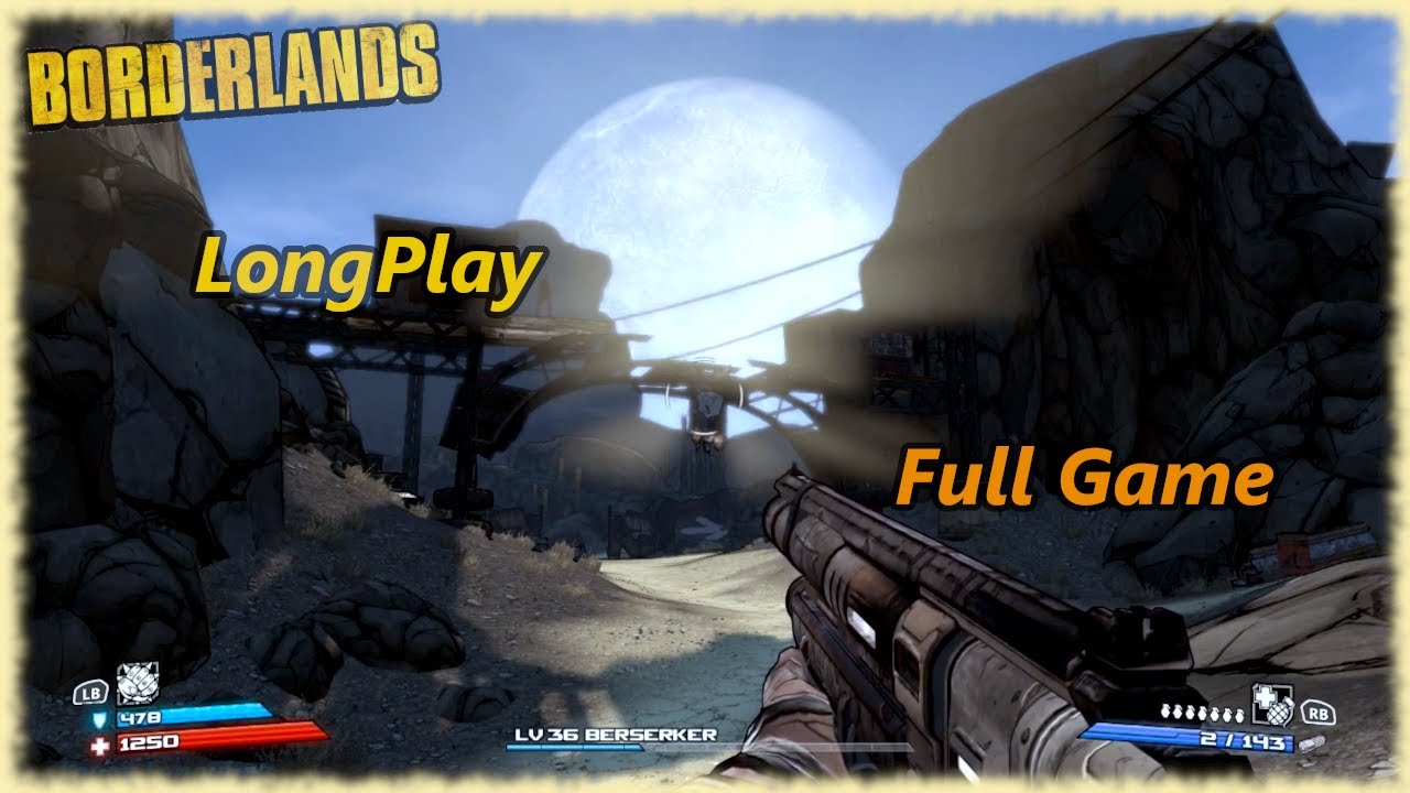 Borderlands Goty Enhanced Edition Longplay Full Game Pc Walkthrough No Commentary Youtube