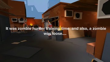 Some Are Not Meant To Be Zombie Hunters #plotagonunites #plotagon #Buck&Tara #Zombies