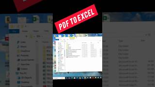 How to Convert PDF to Excel | PDF File Ko Excel Sheet Mein Kaise Convert Kare