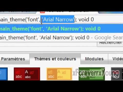 tutorial;! como alterar o tipo de letra canal para Arial Black / estreito (xForeverrxYoung)