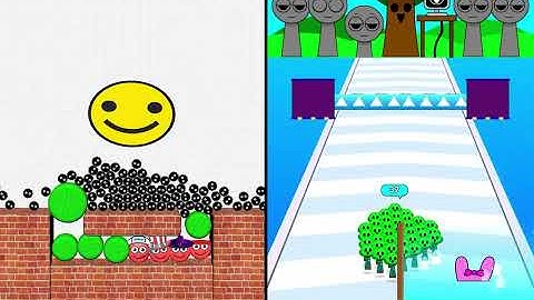 Hide Ball Vs Spranky Run 👹🧟😈🤬 Max All Levels Android iOS Gameplay Ep 895