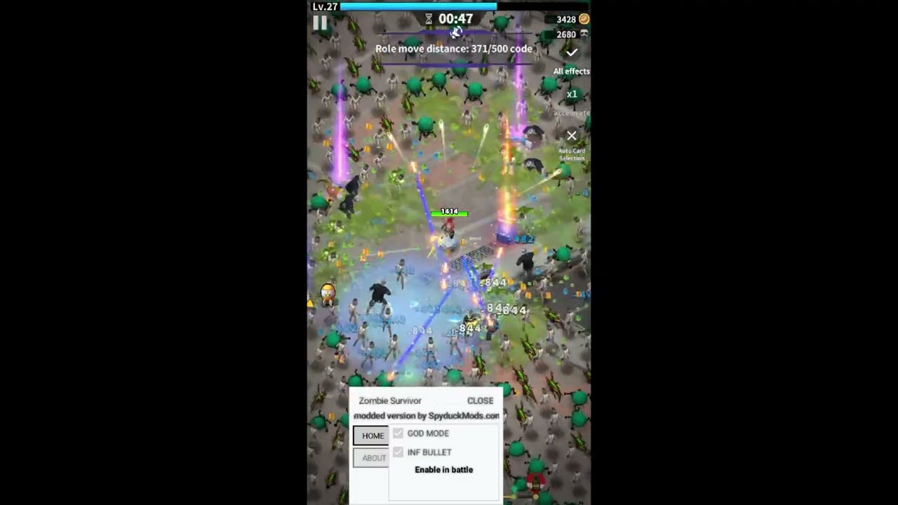 Zombie Survivor: Bang Bang.io MOD Menu APK | GOD MODE | INF BULLET