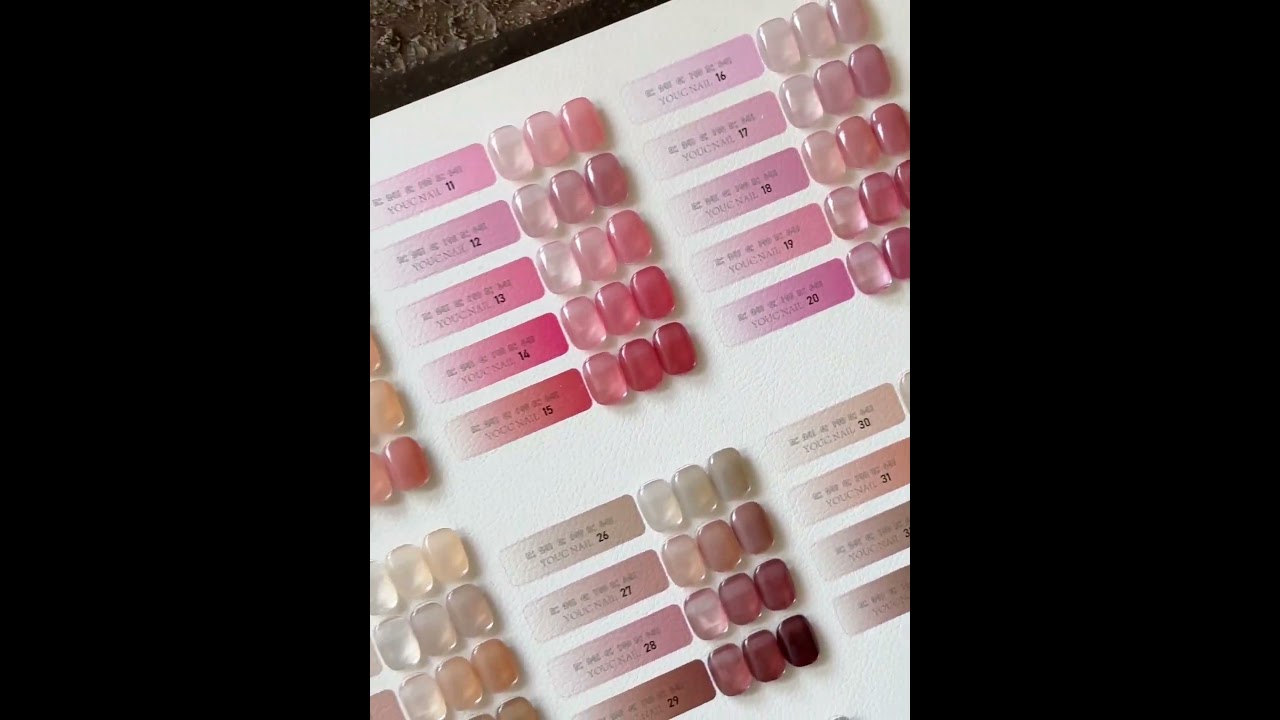 Manye Camellia 65-color nude-transparent gel polish—all nude styles in one set! ✨