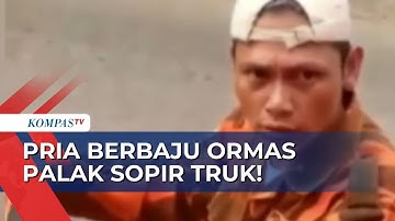 Polres Bogor Tangkap Pria Berseragam Ormas yang Palak Sopir Truk di Atang Sanjaya!