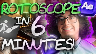 How to ROTOSCOPE in 6 Minutes! (After Effects!)