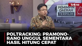 Poltracking: Pramono-Rano Unggul Sementara Hasil Hitung Cepat | Kabar Pilkada tvOne