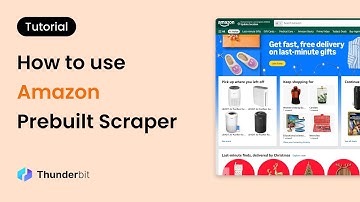 How to use Amazon Prebuilt Scraper | Thunderbit Web Scraper