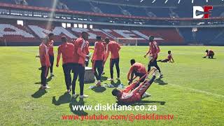 Smiles At Esgodini Orlando Pirates Keep Atmosphere Relaxed Before Caf Champions League Clash